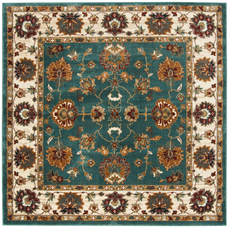 Lowe Summit Performance Oriental Rug, Square 6'7"