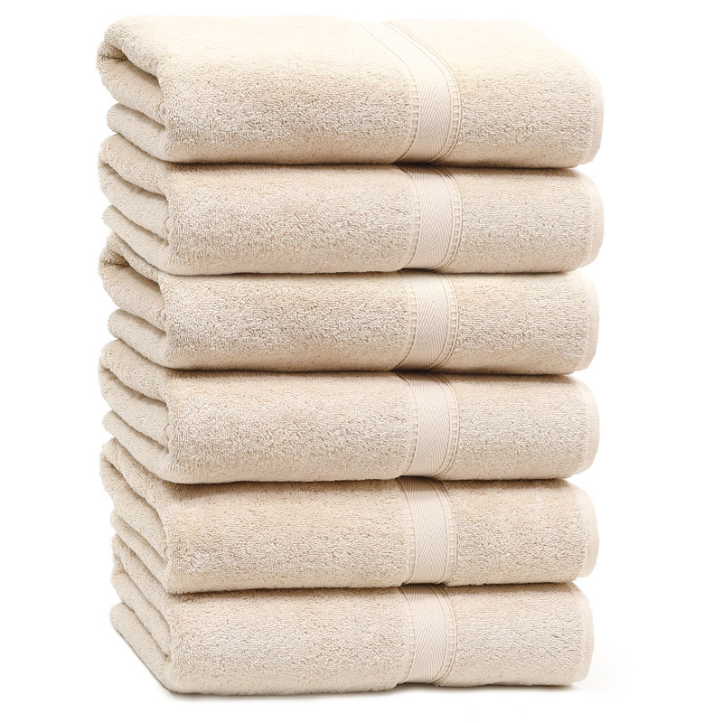 Sinemis Super Plush Bath Towel, Beige