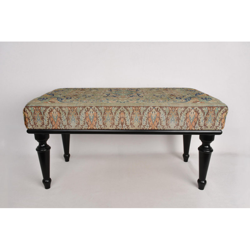 Banc à motif ethnique, banc repose-pieds, banc rembourré, banc à tapis turc, banc Kilim, banc de décoration intérieure, banc fabriqué à la main, banc de chambre à coucher