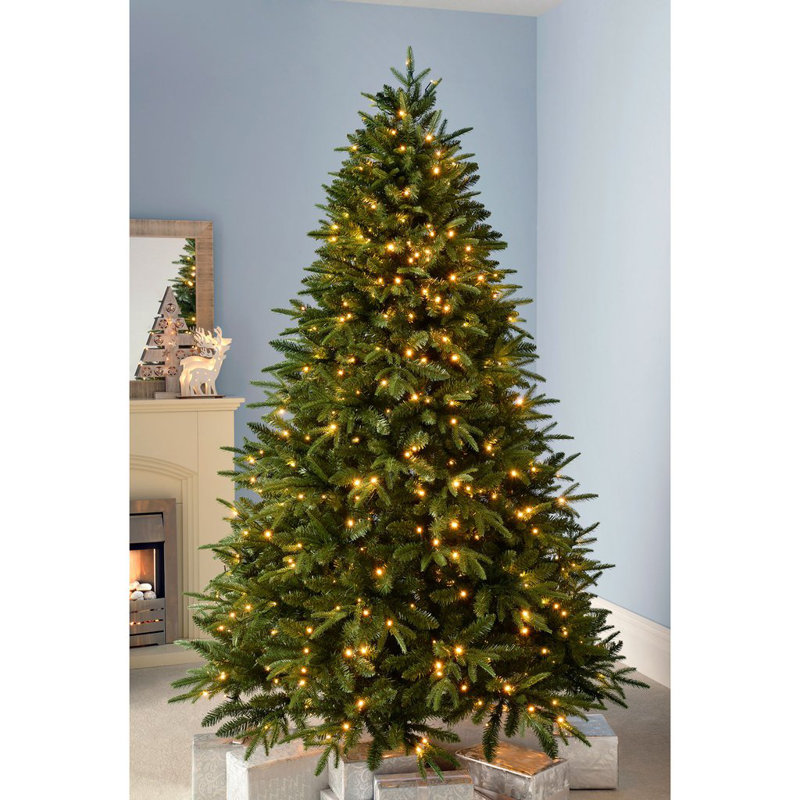 5.91' H Lighted Artificial Pine Christmas Tree