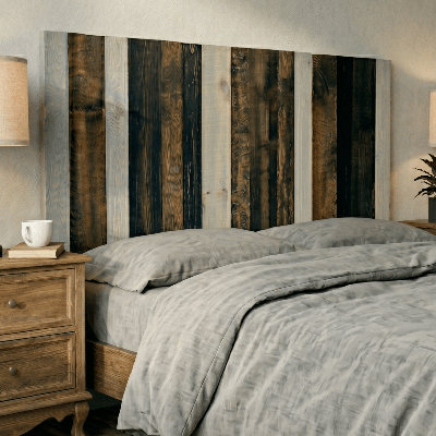 Davel Pine Solid Wood Panel Headboard