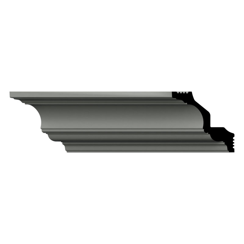 Unfinished Urethane Crown Moulding for Interior Ceilings