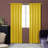Rod Pocket Thermal Insulated Room Darkening Window Curtain Panels (Set of 2)-1512257952-1512257959