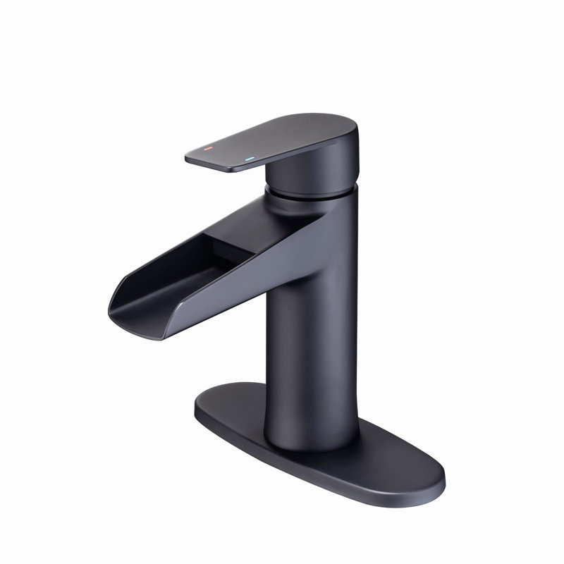 Robinet de salle de bain vasque, Noir mat