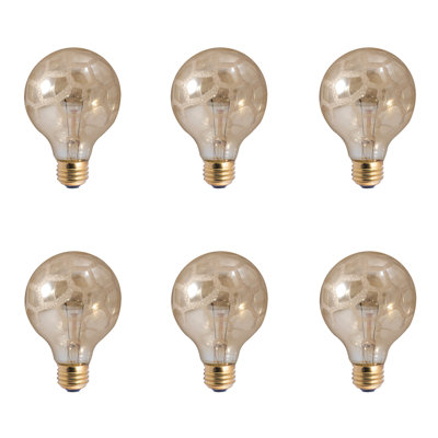 40 watts, ampoule incandescente à intensité variable G25, culot E26 / moyen (standard)