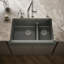 Whitehaven® 36" L x 22" W Double Basin Farmhouse/Apron Kitchen Sink-10397084