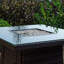 Ensemble de conversation en osier / rotin pour 7 personnes avec coussins Rochford-5635805-5635806