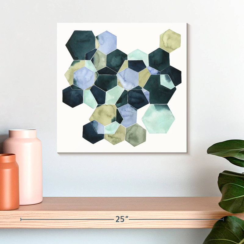 Crystallize II, 16" H x 16" W