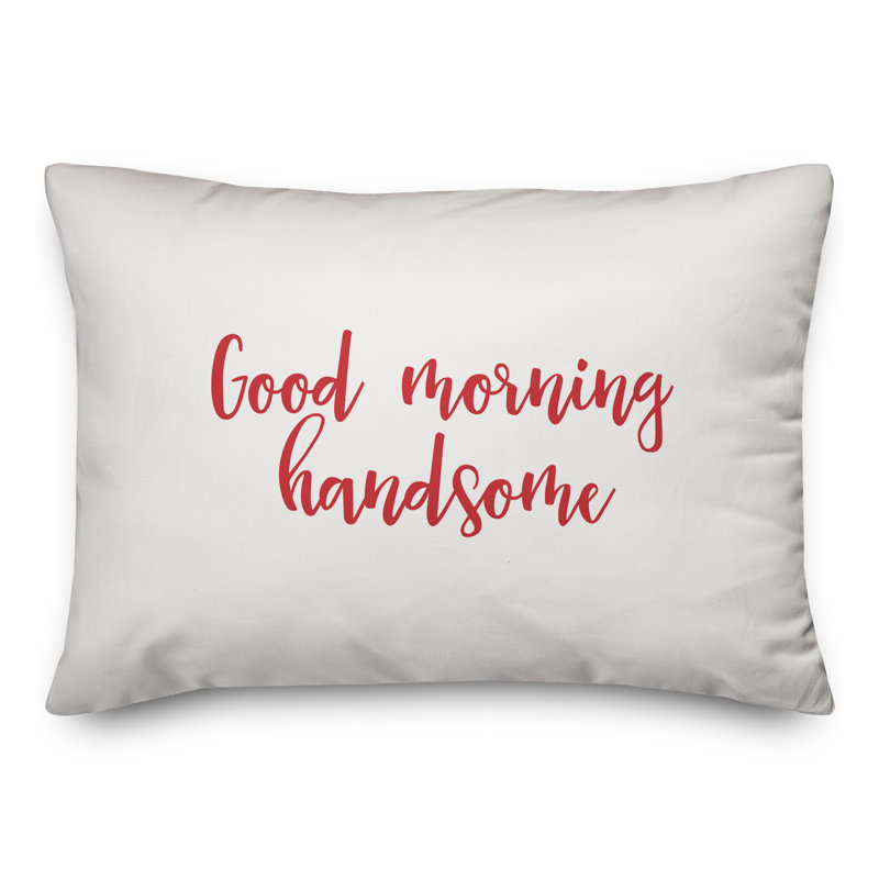  Coussin Good Good, Rouge / Blanc