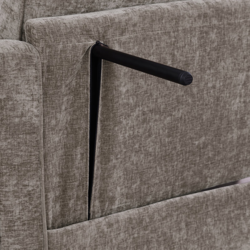 Sofas with Storage, Wood Frame Foam 2 Seat, Modern Compact Home