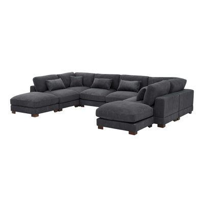 Chrisley Modular Corduroy Sectional by Latitude Run