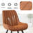 Modern Dining Chairs, 21.6"L*18.5"W*32.8"H, Tech Fabric Upholstery with Stylish Design, Sofa-Level Cushioning, Pet-Friendly, Durable Scratch Resistant, for Kitchen, Dining Room or Home Office-16849741-32018533