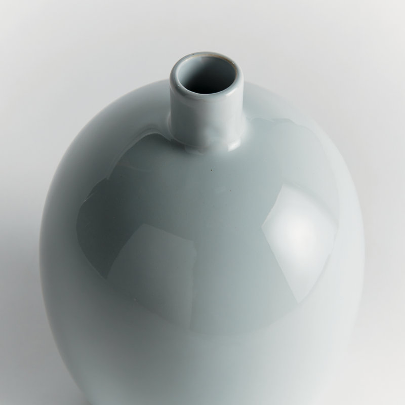 Les ancÃªtres de Vase, Bleu, H 10,5 po x l 7,25 po x P 7,25 po
