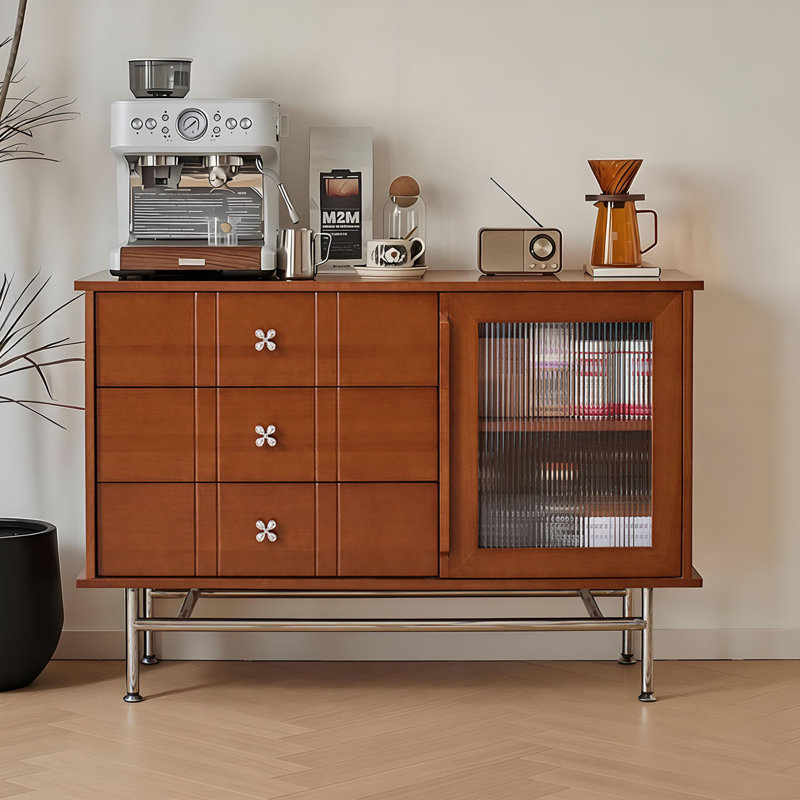 Commode décorative rétro exquise, H 31,11 po x l 43,31 po x P 15,74 po