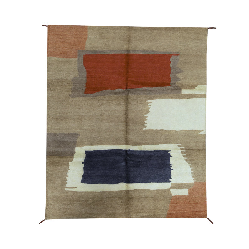 Tapis multicolore de haute qualité noué à la main Gabbeh