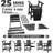Outdoor Recycled Poly Adirondack Barstools-1458087021