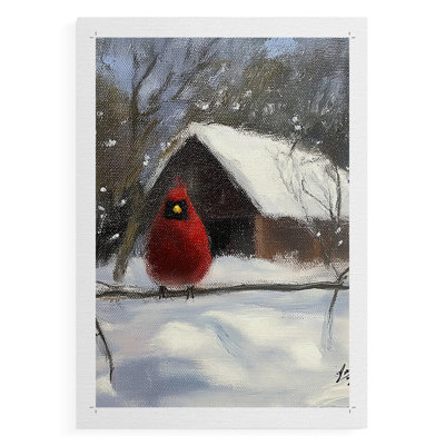 Christmas Holiday Art CDXLV - Impression sur toile seulement - NON-CADRE