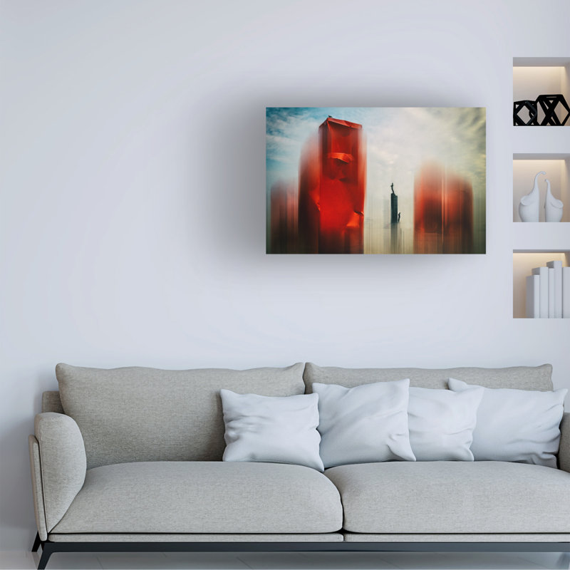 Œuvre sur toile «ologica soul », H 16 po x l 24 po