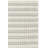 Russo Hand Woven Bamboo Silk Striped Rug-591663505