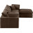 Kirstey Velvet L-Shaped Sectional Reversible-87141381