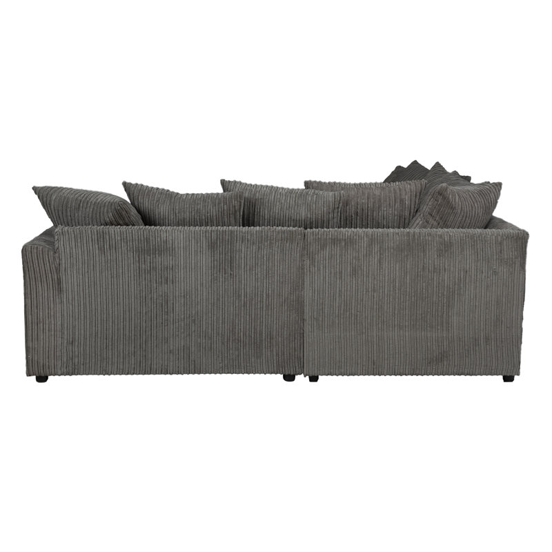 Colum 2 - Piece Living Room Set, Charcoal