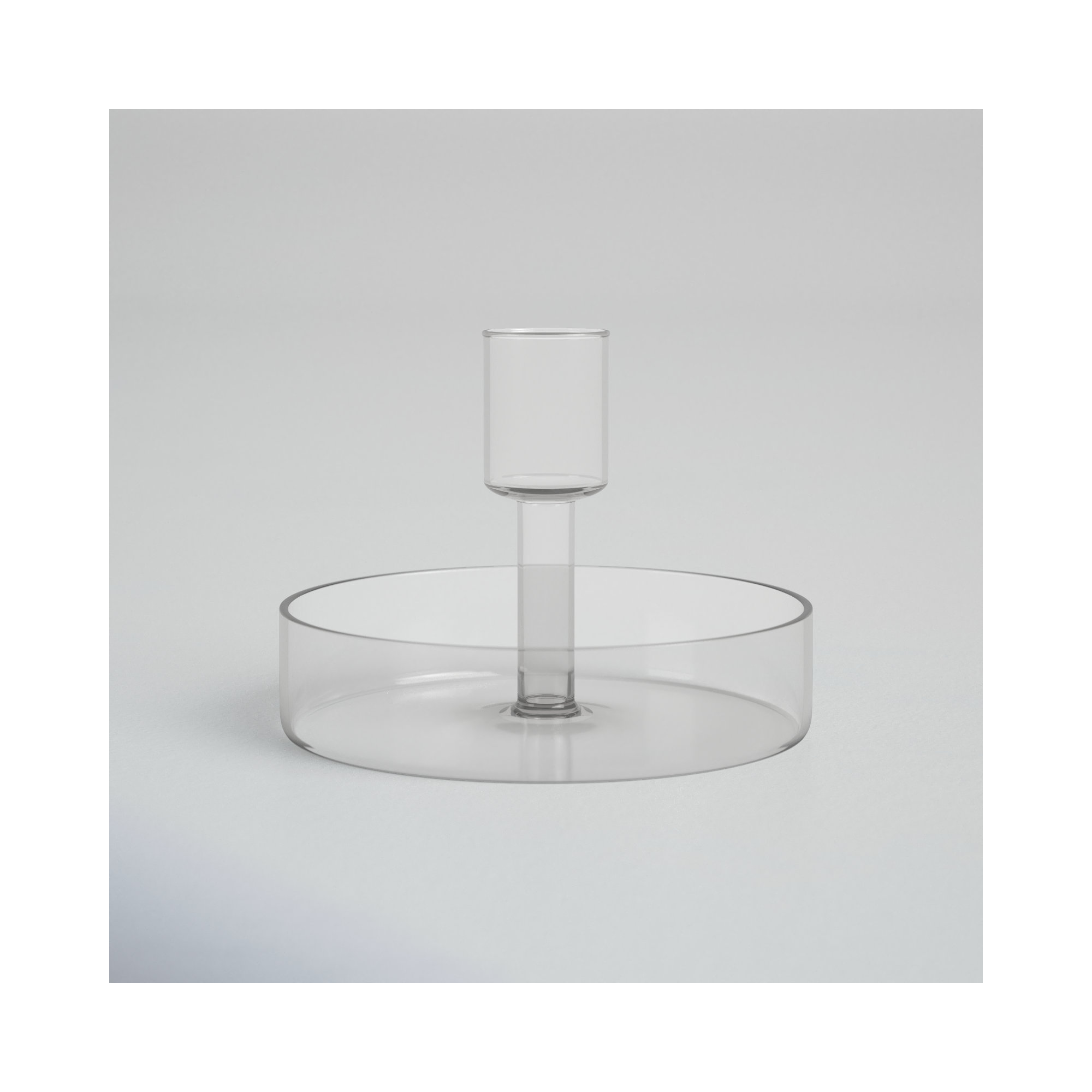 Ianthe Candleholder, 3.5" H x 4.25" W x 4.25" D