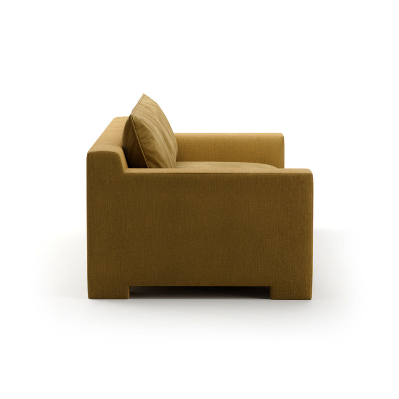 Devon 84" Sofa Camel, 26.5" H x 84" W x 39.75" D
