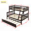 Twin Over Full Rubber Wood Bunk Bed-1799608810
