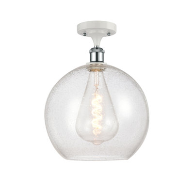 Plafonnier semi-encastré 1 lumière