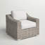 Chaise de patio entièrement assemblée avec coussins-899408043-899408036