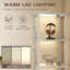 157cm Veneered LED Column Floor Lamp-1144642859