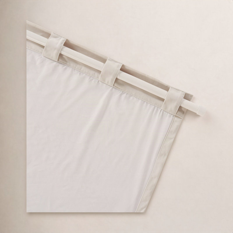 Tringle de fenêtre Staton, 72" - 144", Blanc