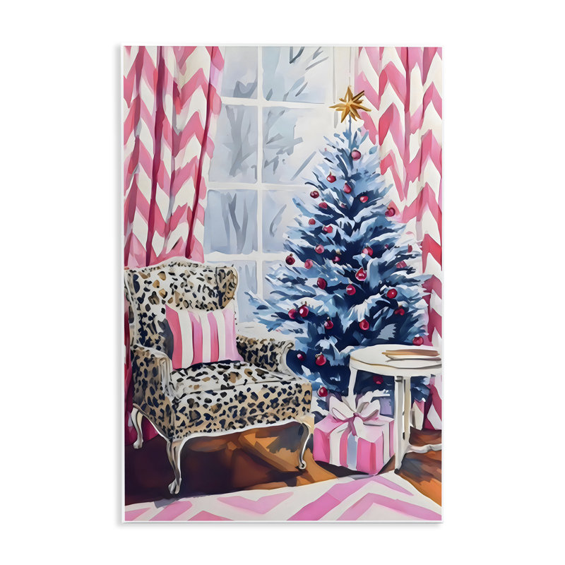 Plaque murale de Noël tendance tendance, design par Arlington Prints, H 15 po x l 10 po