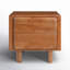 Table de chevet 2 tiroirs en bois