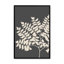 «Botanic Harmony in Slate», ensemble de 6 reproductions encadrées sur papier 6 pièces-95075721-95075722