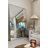 Metal Framed Bathroom and Vanity Wall Mirror, Kristveig Collection-1917897625-1917897601-1917897602