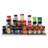 Freestanding Spice Rack with Adjustable Racks