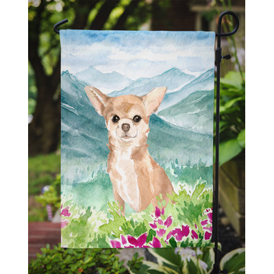 Double Sided 15'' H x 11.5'' W Polyester Animal Garden Flag