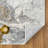 Modern Abstract Green Gold Area Rug-106869740