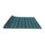 Tapis bleu/jaune à motif bleu ciel-760157893
