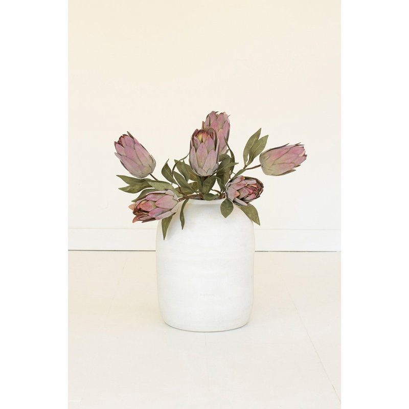 Faux Protea 26 po, plante botanique artificielle