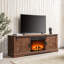 Meuble télé avec foyer Makenli-660300819
