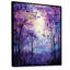 Macmahon Violet Serenade - reproduction d'art sur toile abstraite-681512836-681512846