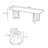 Solid Wood Brown Rectangular Dining Table Sets-110393414
