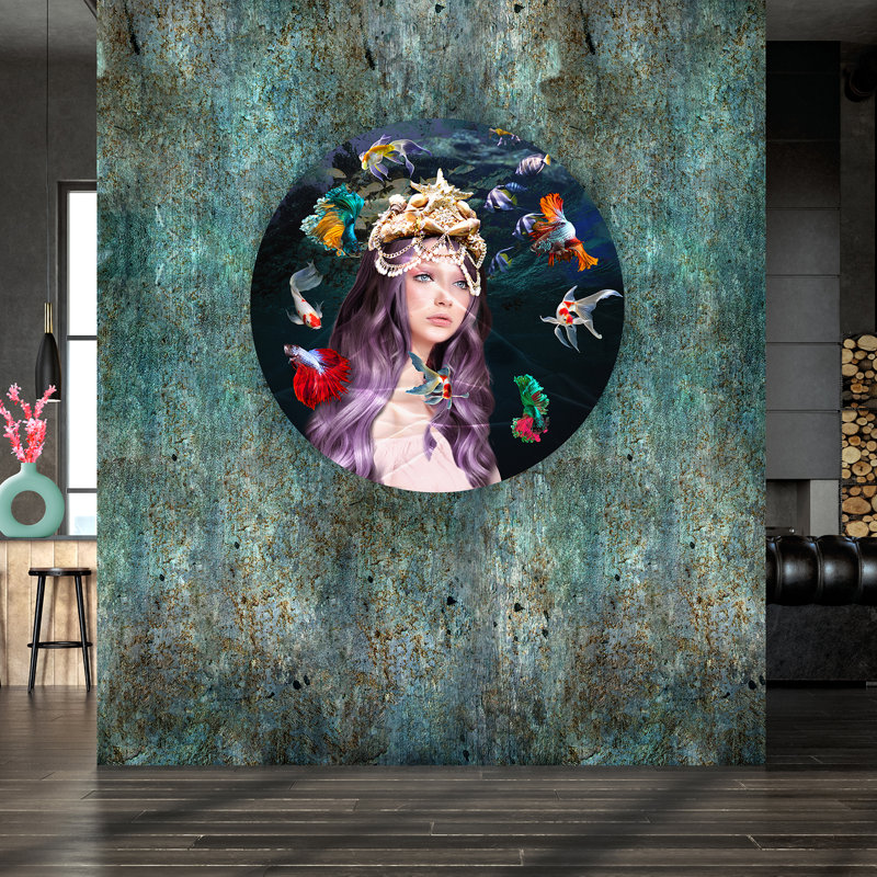 Hear me Roar Wallcircle, 70cm H x 70cm W x 0.5 cm D