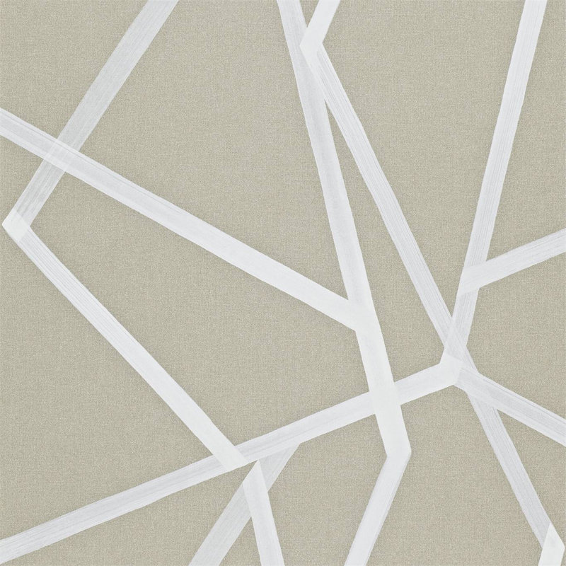 Sumi Wallpaper, Pebble/Chalk