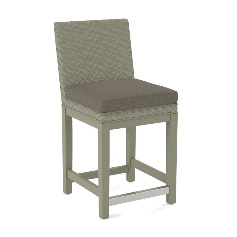 Woven Top Counter Stool