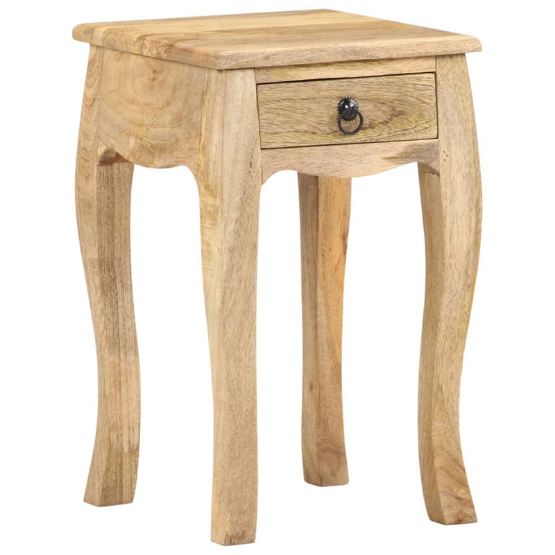 Aadhithya Solid Wood End Table, Brown
