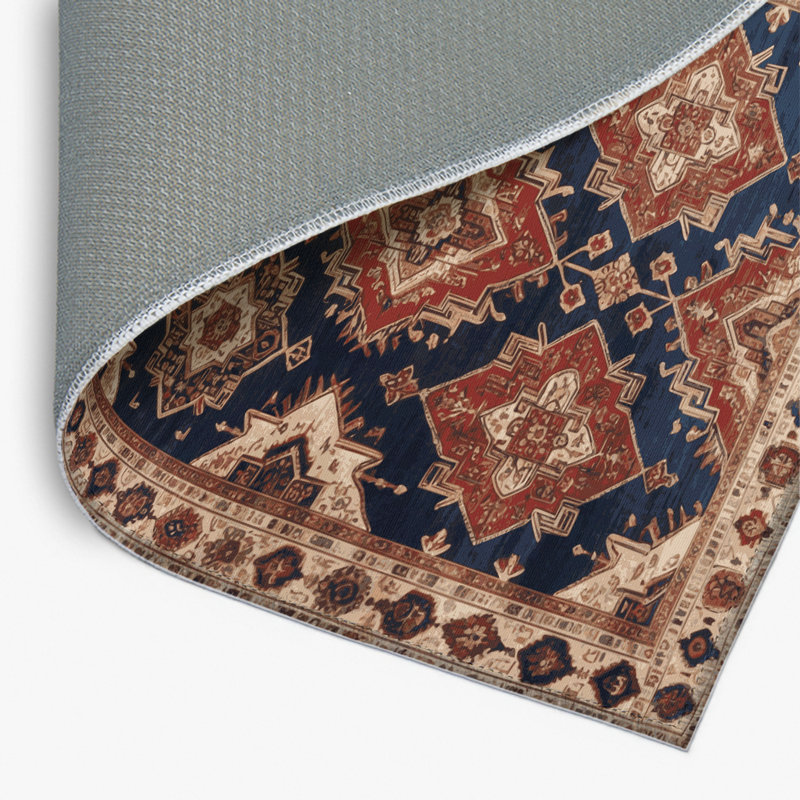 Tapis d'intérieur et d'extérieur brun Persian, Rectangulaire 2 pi x 3 pi