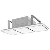 Zephyr Lux 63 in. Island Range Hood with LED Lights